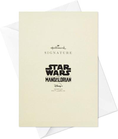 Hallmark Signature Paper Wonder Birthday Congratulations, Pop-Up-Karte (Baby Yoda) Pop Up, Baby Yoda