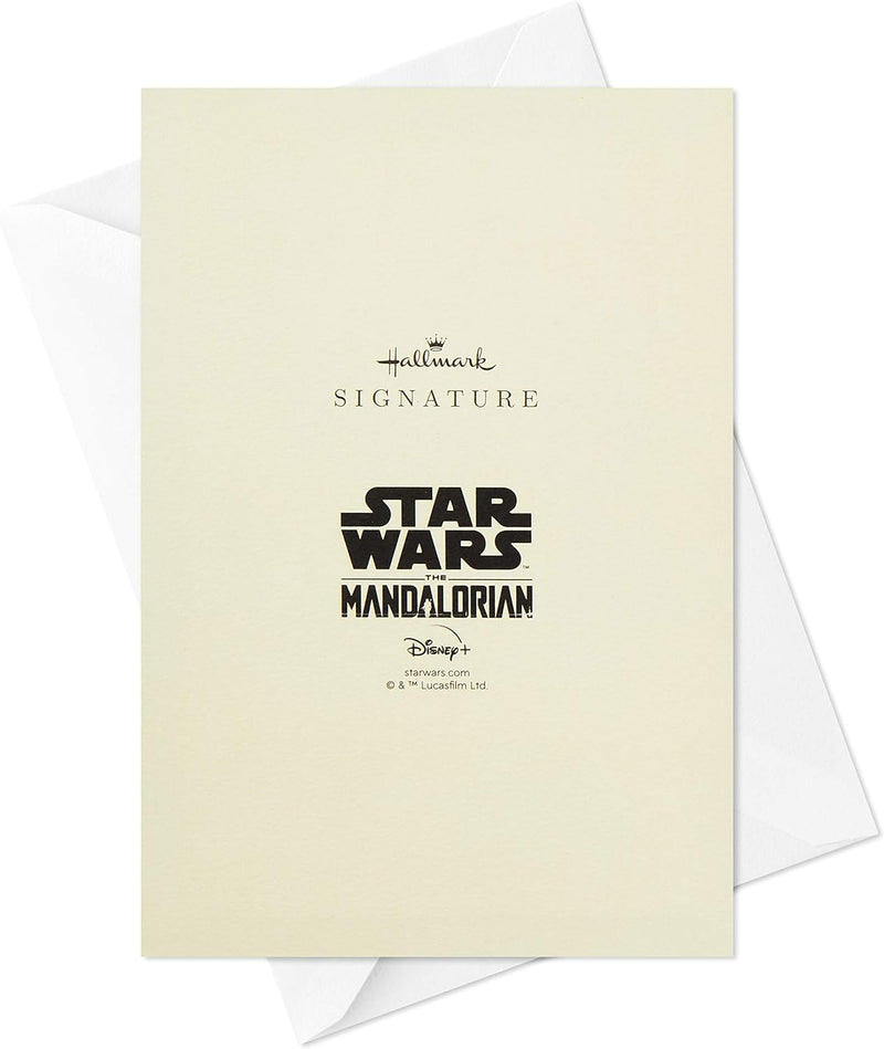 Hallmark Signature Paper Wonder Birthday Congratulations, Pop-Up-Karte (Baby Yoda) Pop Up, Baby Yoda