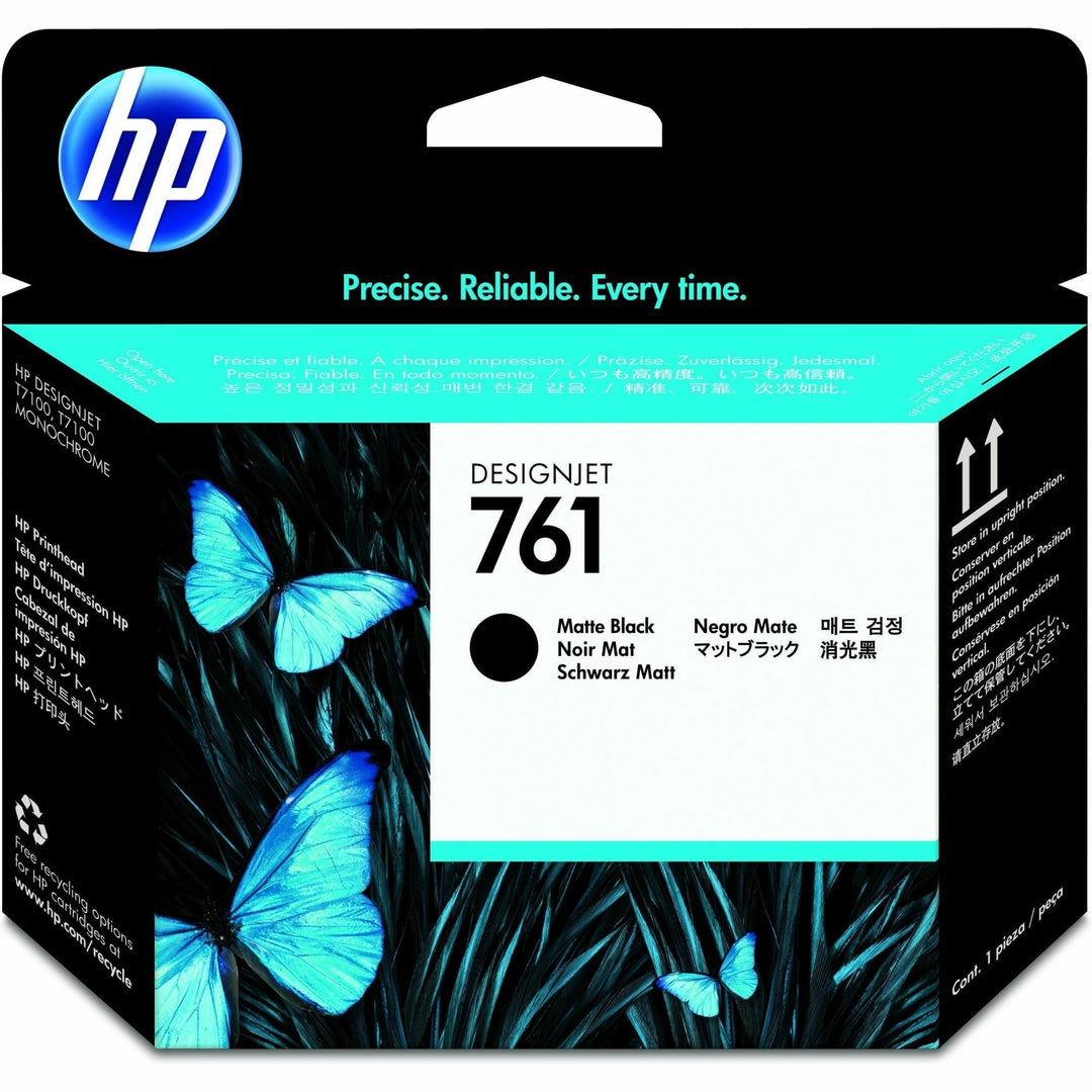 HP 761 matt schwarz Original Druckkopf Schwarz matt, Schwarz matt