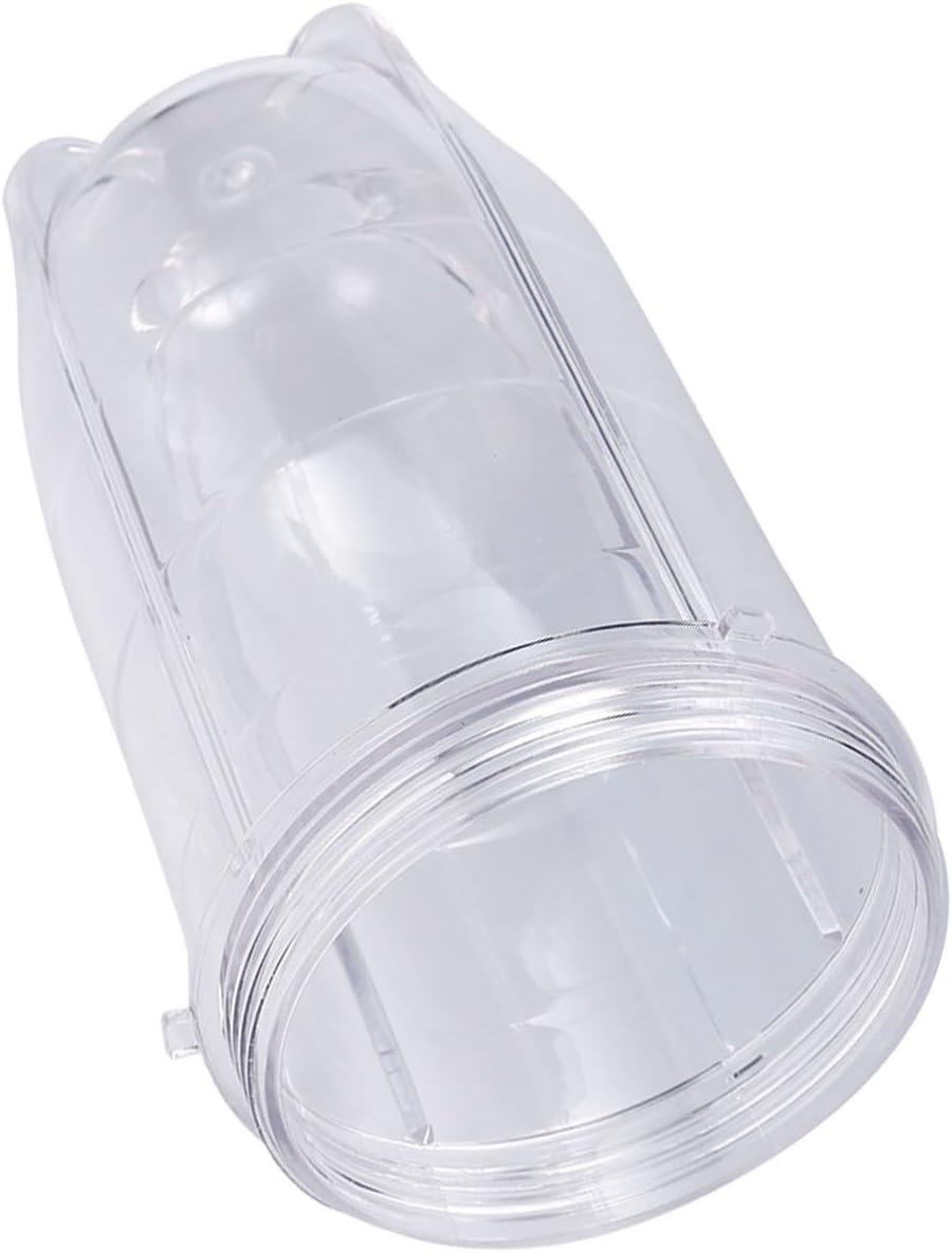 Fydun Kunststoff-Becher, Hoch oder Kurz, Transparent, für Tassen, Mixer, Entsafter, Ersatzteile, Zub