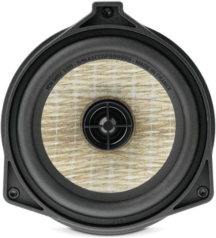 Focal ICRMBZ100 Inside 2-Wege Koax Lautsprecher 10 cm Kompatibel für Mercedes Benz C-Klasse W205, GL