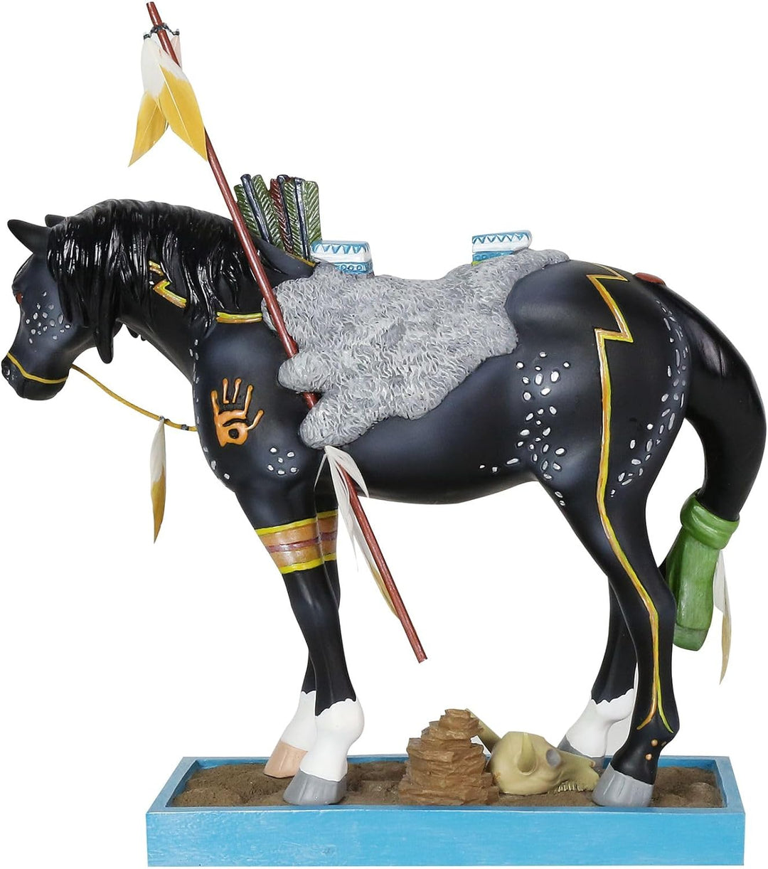 Enesco Trail of Painted Ponies War Magic, 19,8 cm Steinharz-Figur, 20 cm, Mehrfarbig