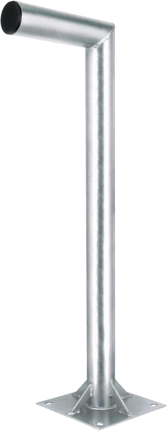 Premium X 80cm Wandhalter Ø 60mm Stahl SAT Antenne Wand Montage Halter mit Verstrebung inkl. Fischer