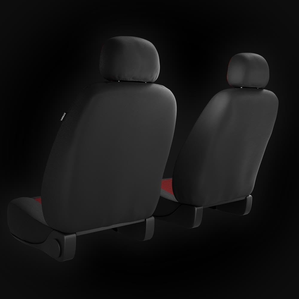 Mossa - Universal Sitzbezüge Auto kompatibel mit Mitsubishi Space Star (2014- ) - Autositzbezüge Sch