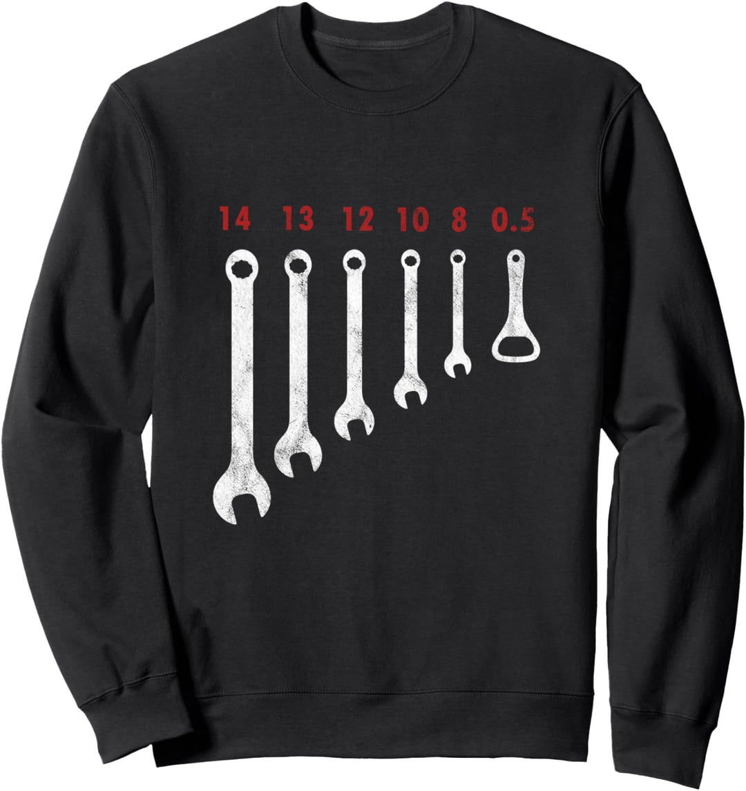 Mechaniker Schraubenschlüssel Werkzeuge Werkstatt Geschenk Sweatshirt