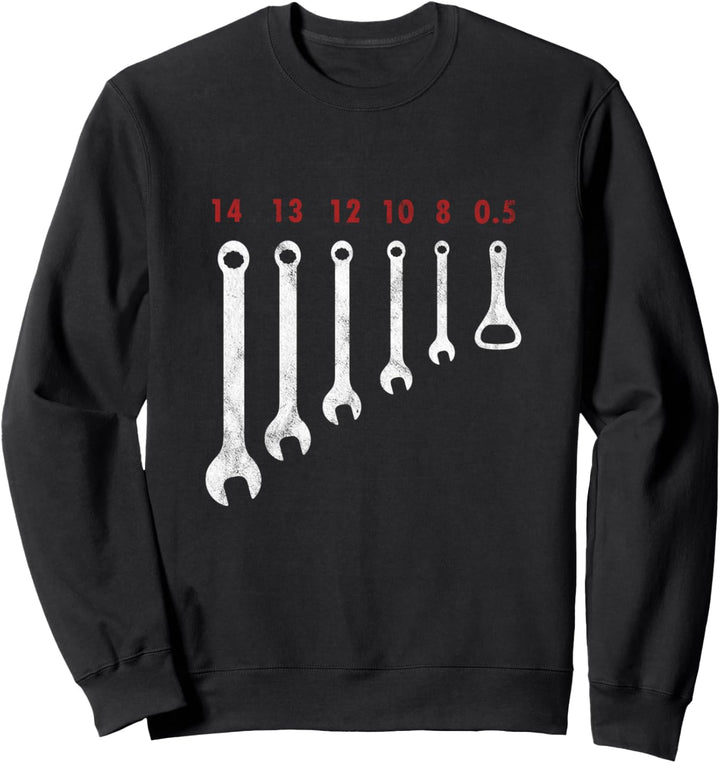 Mechaniker Schraubenschlüssel Werkzeuge Werkstatt Geschenk Sweatshirt