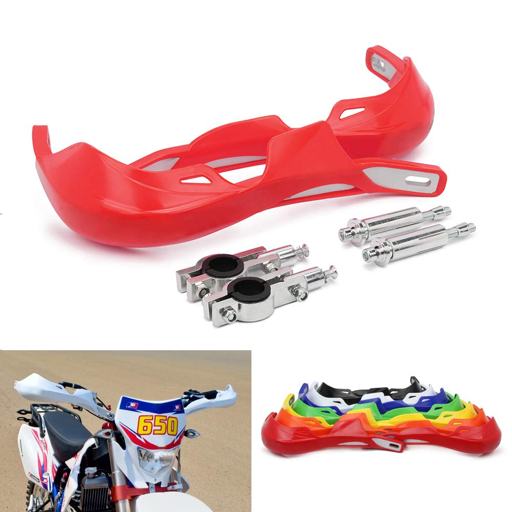 Motorradhandprotektoren Aluminium-Handschützer Universal für 7/8 "und 1 1/8" Bürstenstange für Off-R