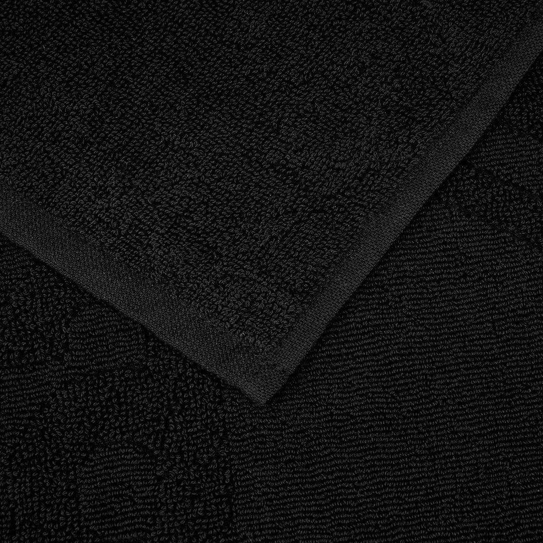 Borussia Dortmund BVB Badtuch - 180x70 cm - schwarz - 100% Baumwolle - BVB Emblem