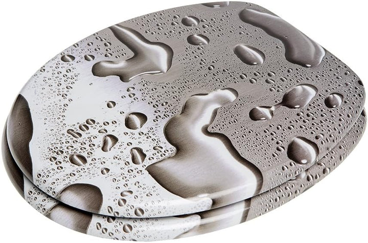 Sanilo WC Sitz ohne Absenkautomatik, viele schöne schwarze Toilettendeckel zur Auswahl, hochwertige