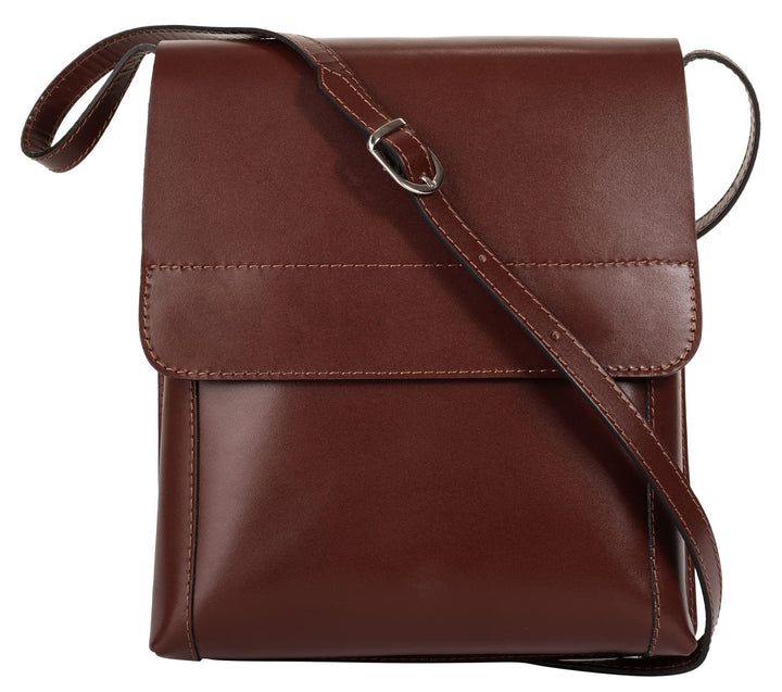 Cluty Umhängetasche Echt Leder Herren, Damen | Made in Italy, Crossbody Bag, Handtasche, Schultertas