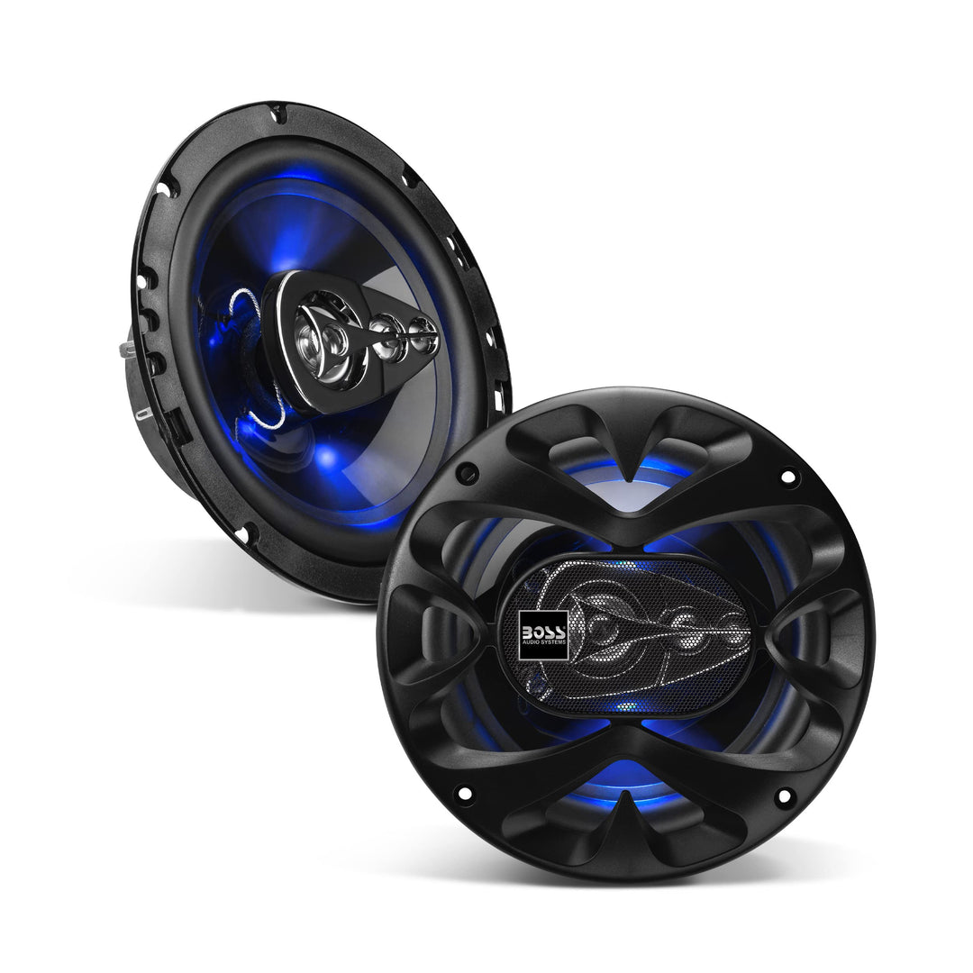 BOSS Audio Systems BE654 300 Watt (pro Paar), 6,5 Zoll, Full Range, 4-Wege-Lautsprecher (Paar) 16.5