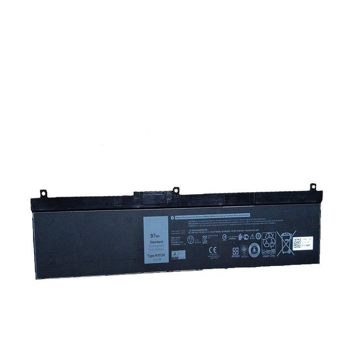 Hubei 11,4 V, 97 Wh, 8070 mAh, NYFJH-kompatibler Laptop-Akku mit Dell Precision 7530 7730 Series Not