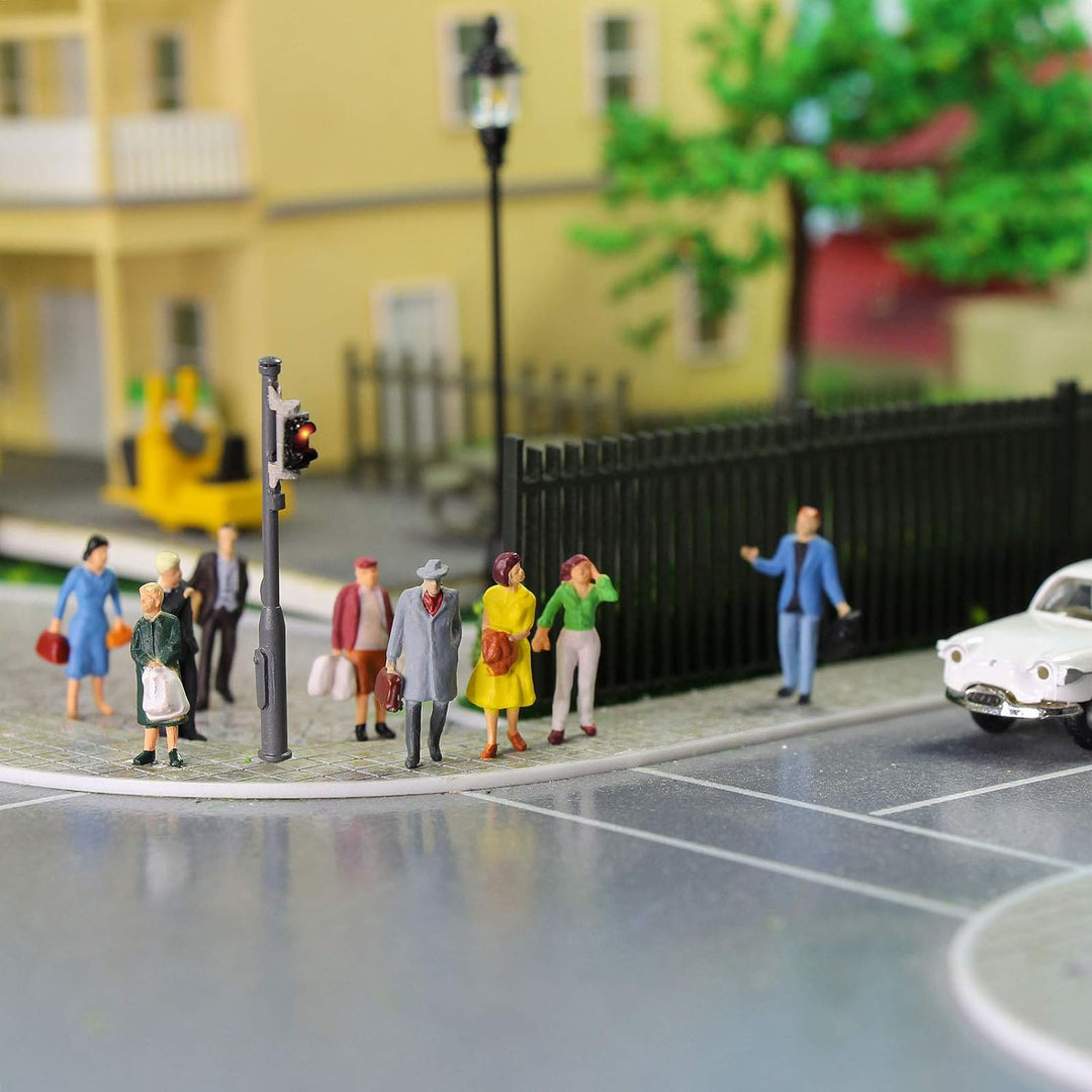 Evemodel Spur H0 1:87 Sitzende Stehende Figuren Personen Modellbausatz Passagiere (60Stk)