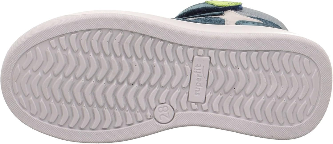 Superfit Jungen Cosmo Gore-tex Leggermente Foderato Sneaker, Blau Hellgrün 8000
