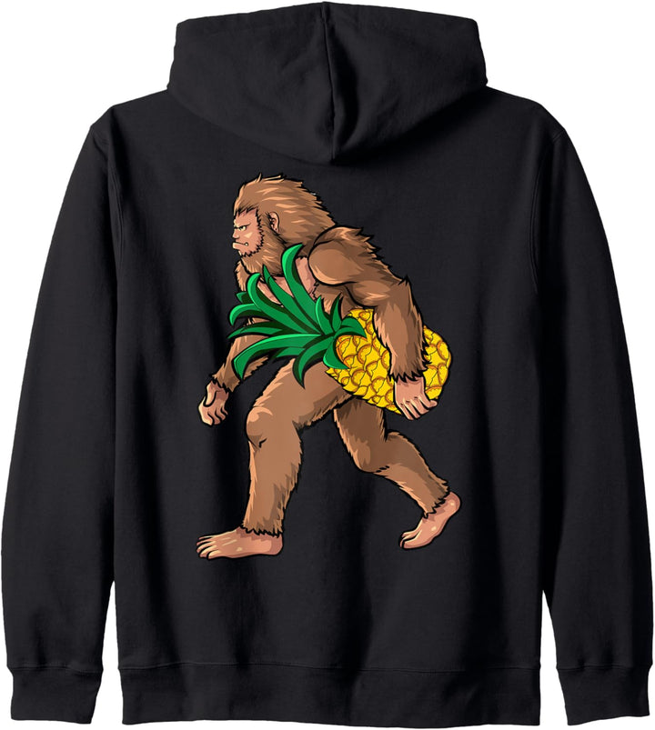 Bigfoot Pineapple Kids Men Apparel Ananas Big Foot Sasquatch Kapuzenjacke