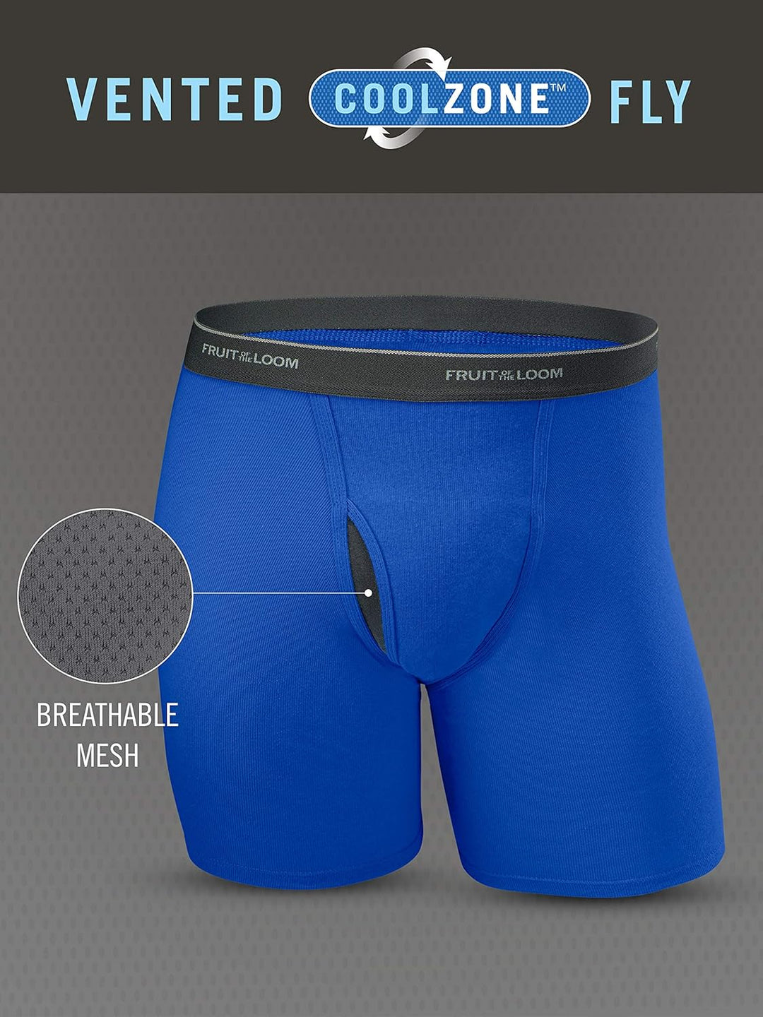 Fruit of the Loom Herren Coolzone Boxershorts Retroshorts (7er Pack) S Streifen/Solid, S Streifen/So