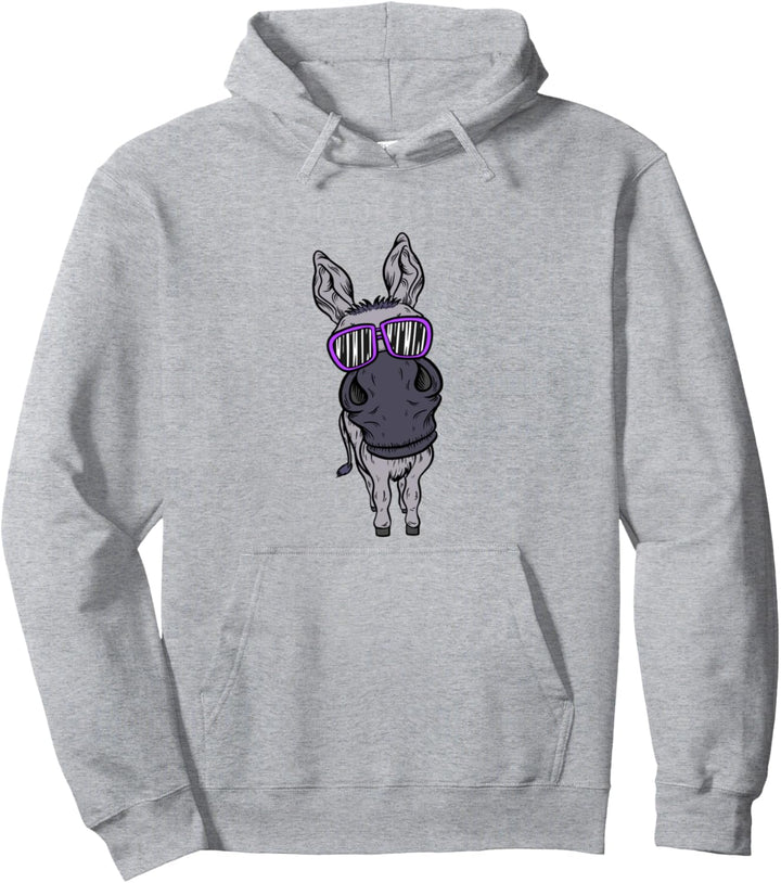 Lustiger Hausesel Bauernhof Pferd Maulesel Maultier Esel Pullover Hoodie