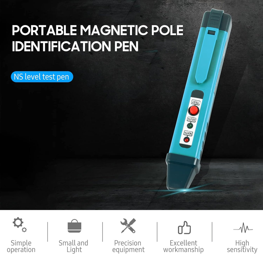 Polaritätstester, Tragbarer Mini-Magnetfelddetektor, Stiftmagnetwerkzeug, Magnetische Prüfwerkzeuge,