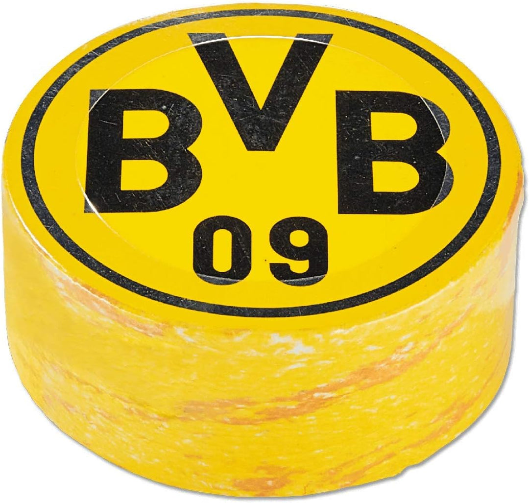 Borussia Dortmund BVB-Fahrradklingel Bundle mit BVB-Zauberhandtuch (60 x 30 cm), Bundle mit BVB-Zaub