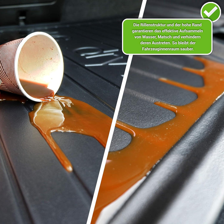 Gummi Kofferraumwanne Kofferraummatte passend für Volvo XC60 2008-2017