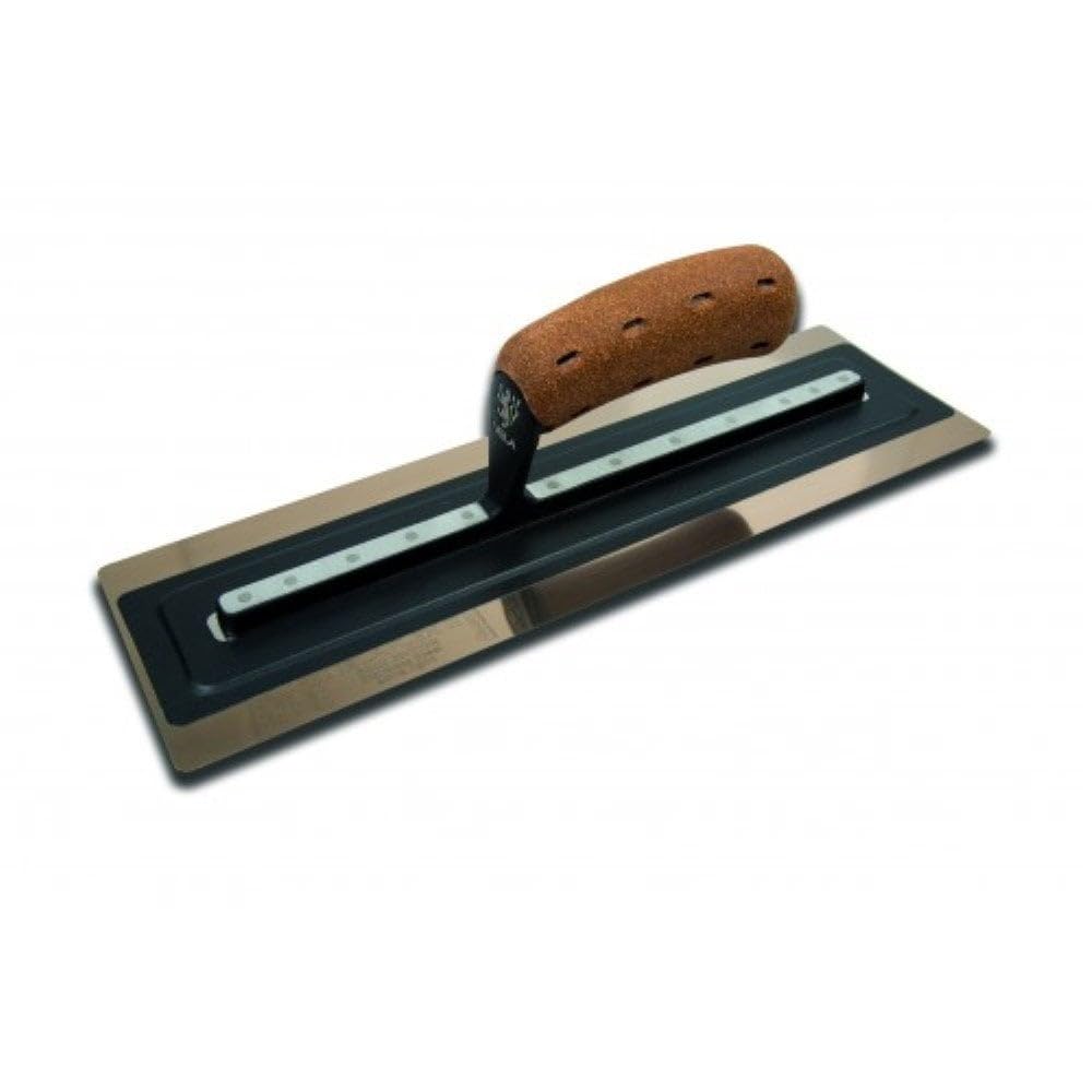 NELA Premium NELAFLEX II Glättekelle 405 x 110mm rostfrei mit Versiegelung Glättkelle Traufel Glätte