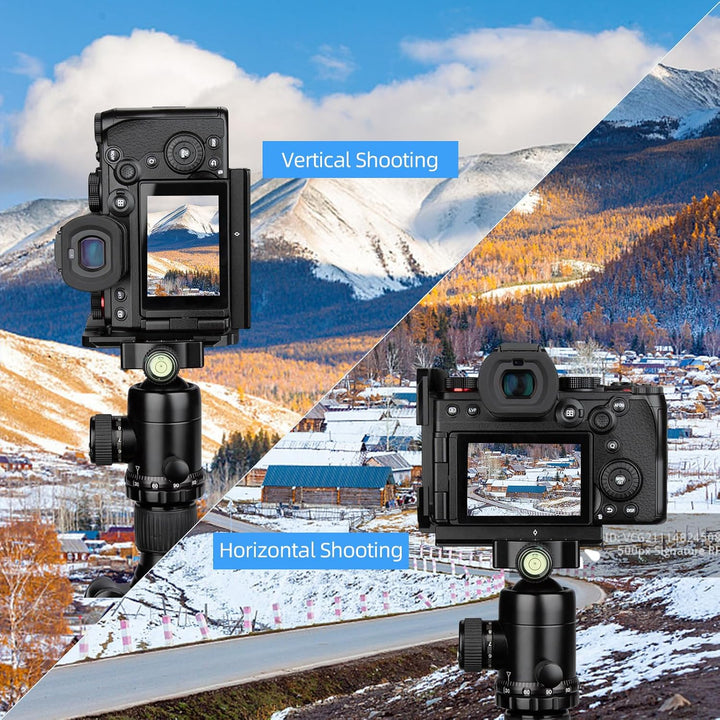 Nitze S5 II L Halterung für Panasonic LUMIX S5 II Kamera, S5 II L Bracket mit Arca Swiss Schnellwech