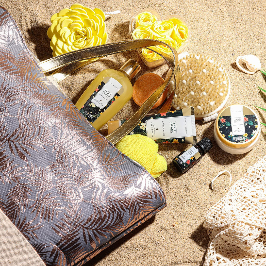 SPA LUXETIQUE Bade Spa Geschenkset für Damen-Beauty Wellness Set für Frauen,15tlg Geburtstagsgeschen