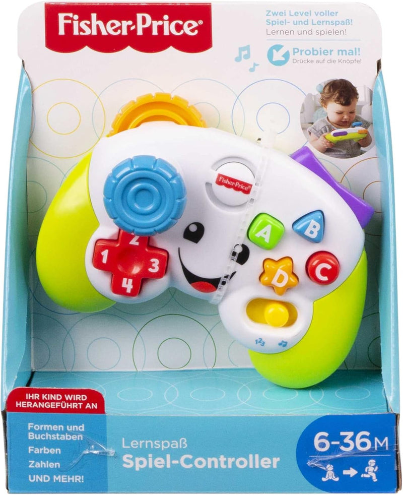 Fisher-Price Lernspass-Spiel-Controller | Spielzeug mit Musik & Lichtern | Babyspielzeug ab 6 Monate