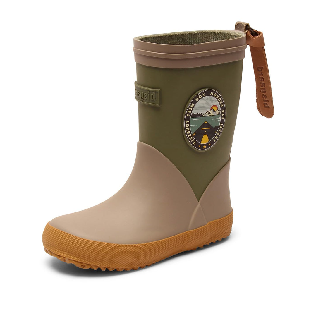 Bisgaard Unisex Kinder Fashion Ii Rain Boot 26 EU Grün, 26 EU Grün