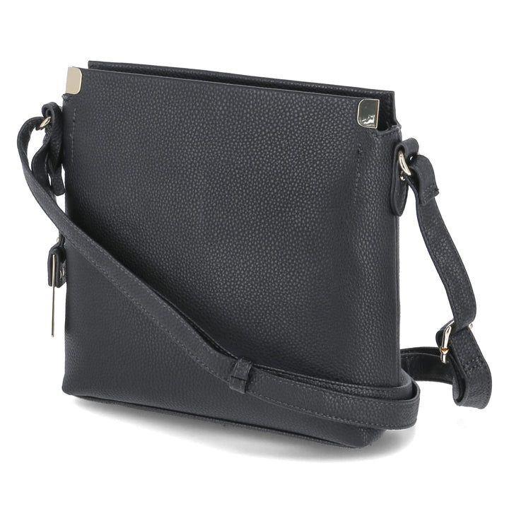 Gabor bags Gela Damen Umhängetasche Crossbody Bag Beige 25 x 6,5 x 23,5 Schwarz, 25 x 6,5 x 23,5 Sch