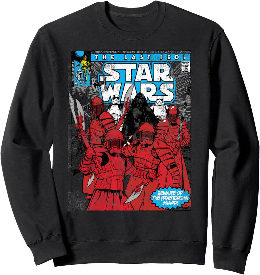 Star Wars: The Last Jedi Comic Book Cover Sweatshirt