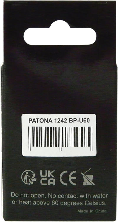 PATONA Premium - Ersatz für Akku Sony BP-U60 - LG Cells Inside - (5200mAh) kompatibel mit Ladegerät