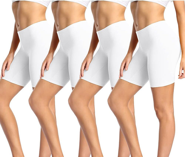 wirarpa Radlerhose Damen Kurz Baumwolle Boxershorts Unter Kleid Rock Unterhosen mit Bein Anti Scheue