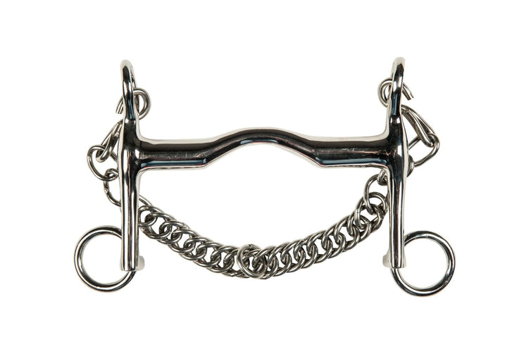 HKM Reitkandare-9885 silber 15,5 cm