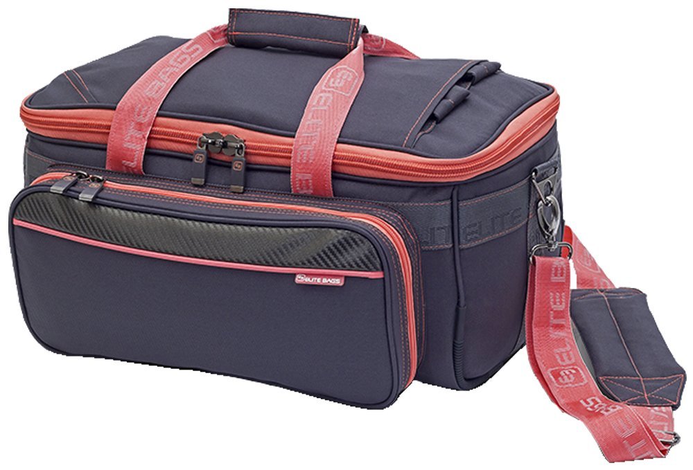 EB GP'S Softbag-Arzttasche (Verschiedene Farbvariationen) (grau-rosé), Grau-rosé