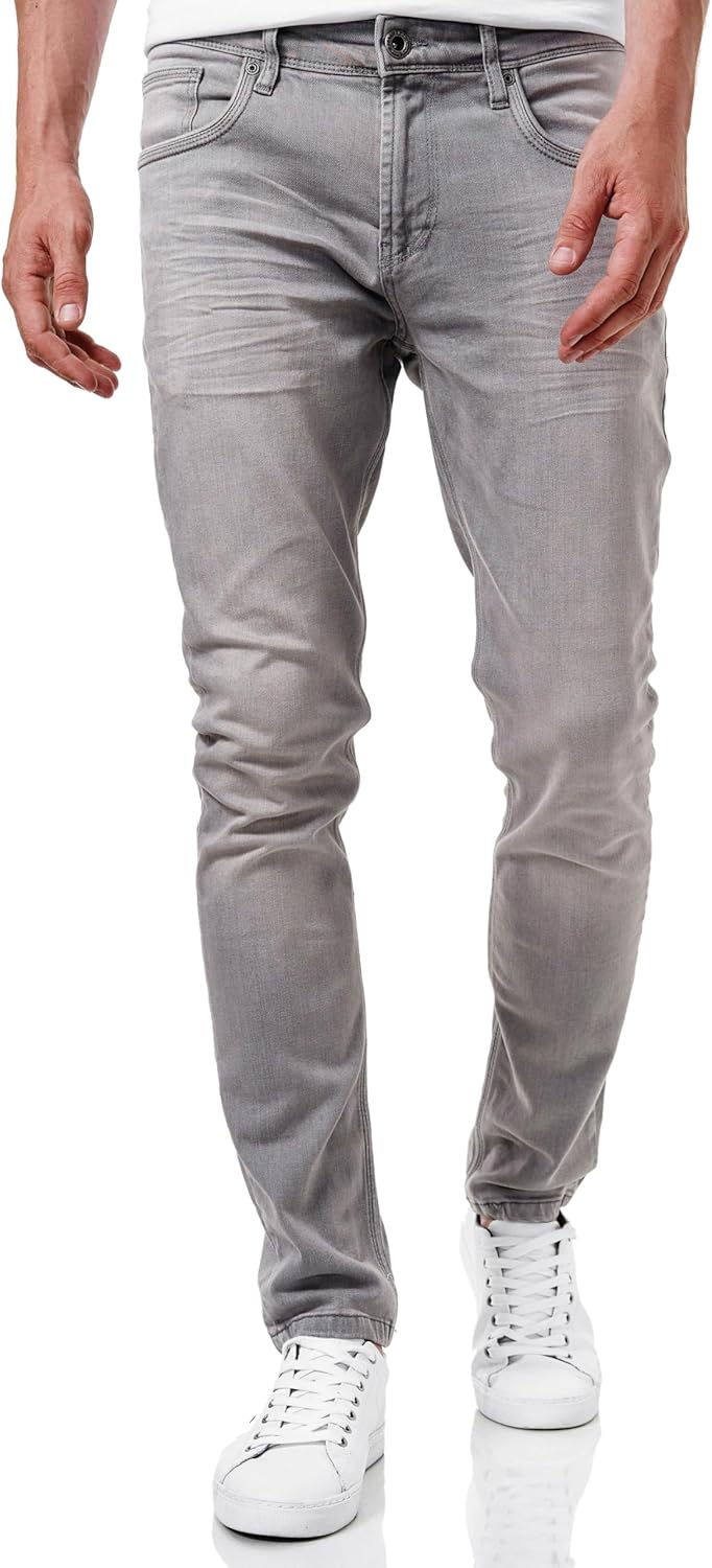 Rusty Neal Herren Melvin Jeans, Light Grey - 3