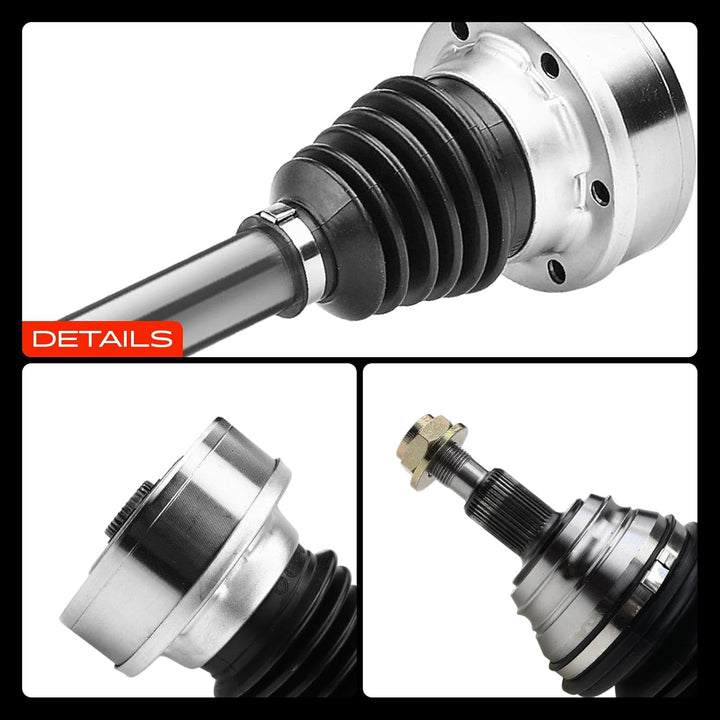 Frankberg Antriebswelle Schaltgetriebe Vorne Links Kompatibel mit A3 8L1 Golf IV 1J1 New Beetle 1Y7