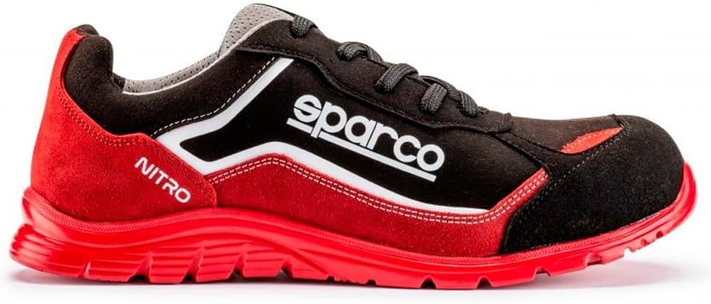 Sparco - Nitro ESD S3L SR FO - Unisex-Sicherheitsschuhe zum Laufen - Wasserabweisende Arbeitsschuhe