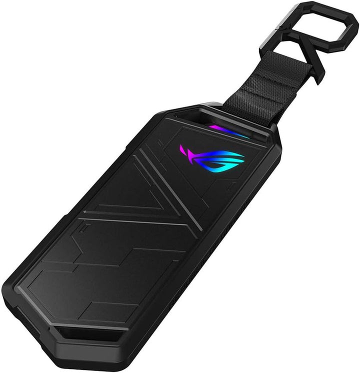 ASUS ROG Strix Arion M.2 NVMe-SSD-Gehäuse (USB 3.2 GEN2 Typ-C für bis zu 10Gbit/s, werkzeuglose Inst