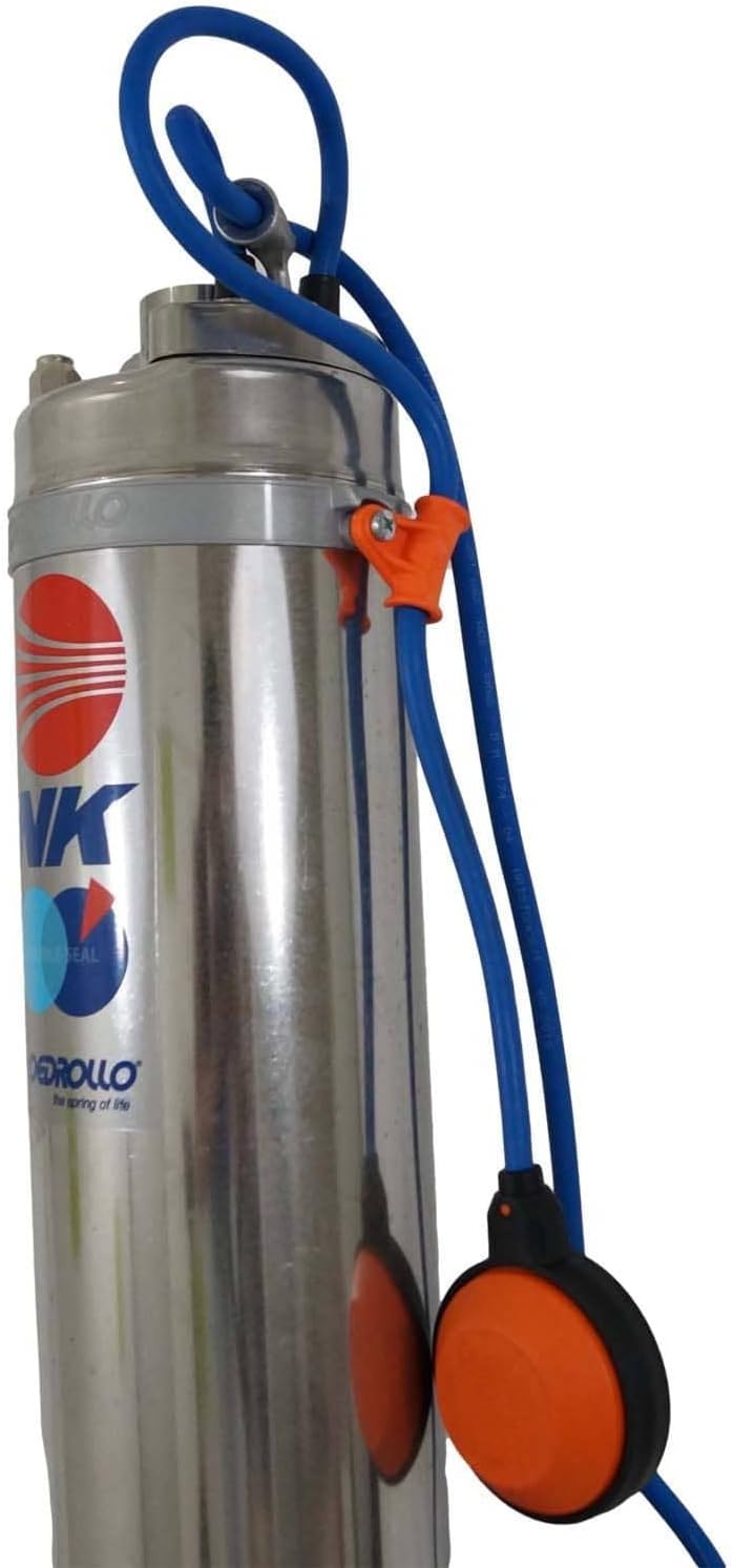 Tauchpumpe für Brunnen Pedrollo 1,1 kW Nkm-4/5-ge 3,6 m3/h bis 5,5 bar, einphasig, integrierter Schw