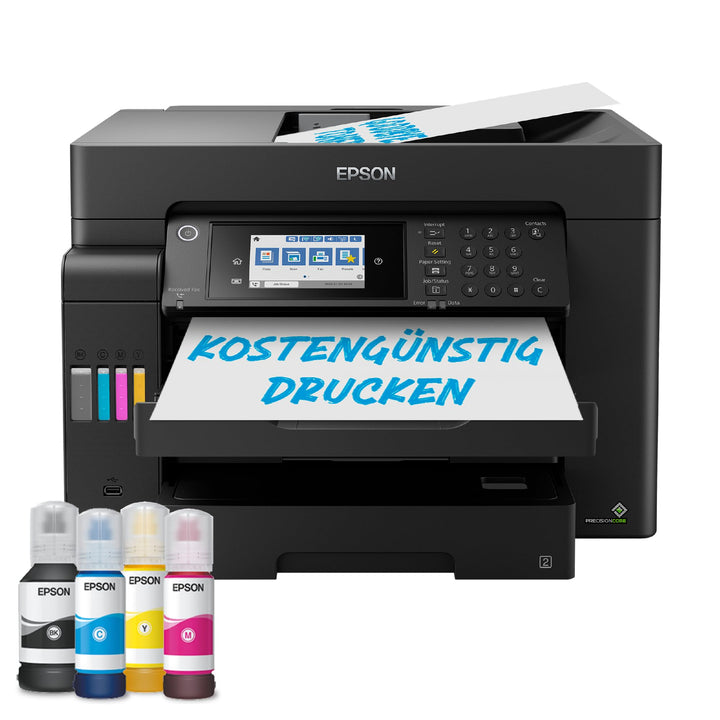 Epson EcoTank ET-16600 DIN-A3+-Multifunktions-WLAN-Tintentankdrucker mit Fax, ET-16600