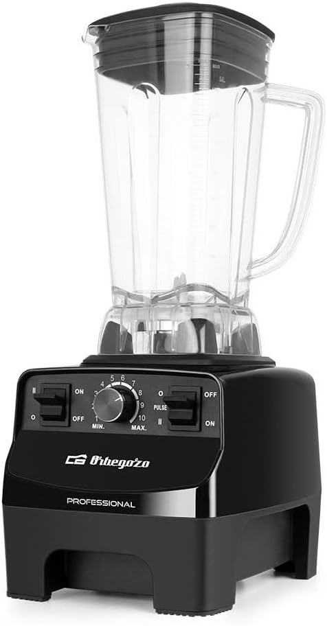 Orbegozo BV 9650 - Profi-Standmixer, AC-Motor von hoher Leistung, Tritan-Behälter von 2 Liter, BPA-f