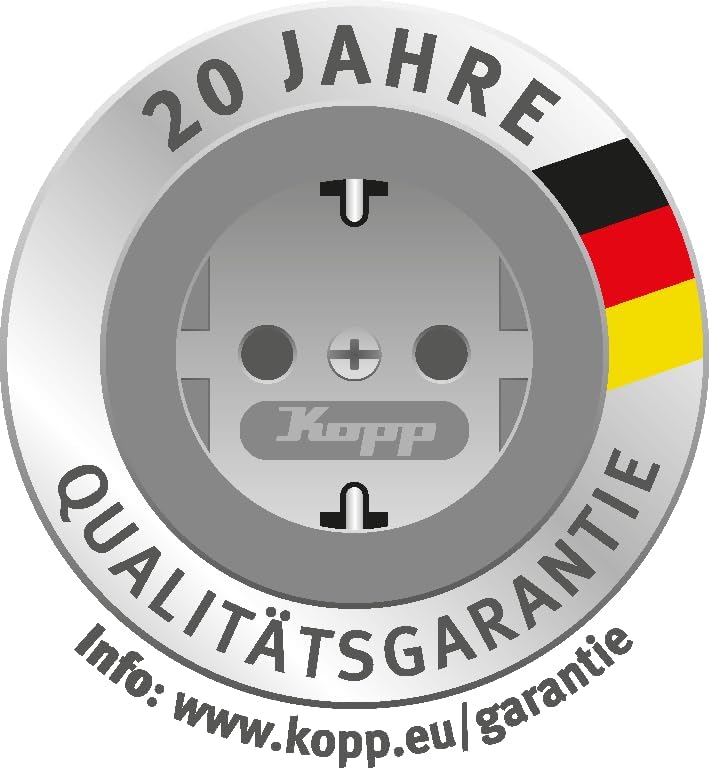 Kopp HK05 - Blindabdeckung, Farbe: arktisweiss, 5er Pack, 334302005