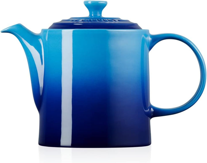 Le Creuset Hohe Kanne aus Steinzeug 1,3 Liter, Steinzeug, Azure, 80703132200003, Azure