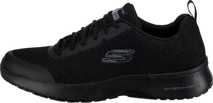 Skechers Herren Skech-air Dynamight Winly Sneaker 39.5 EU Black Knit Synthetic Black Trim, 39.5 EU B