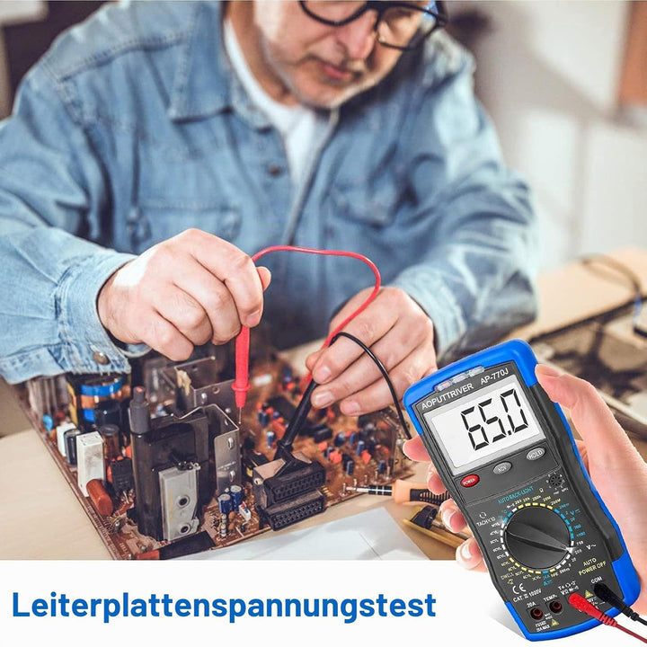 Automotive Multimeter AP-770J Auto Digital Multimeter manueller Streckenauto-Multitester Voltage Det