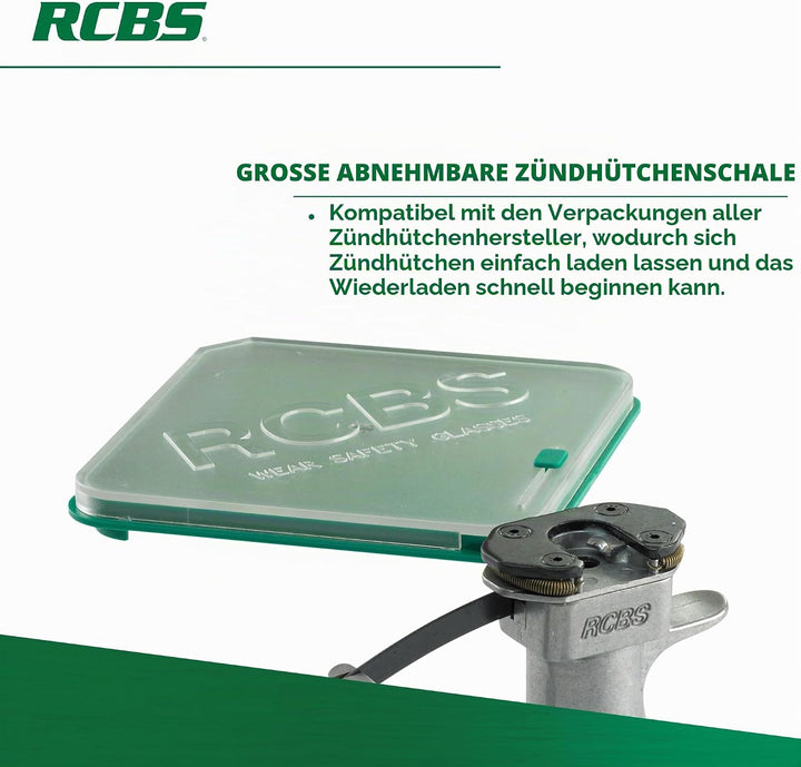 RCBS 90201 Universal Hand Priming Tool, Green Technische, Technische