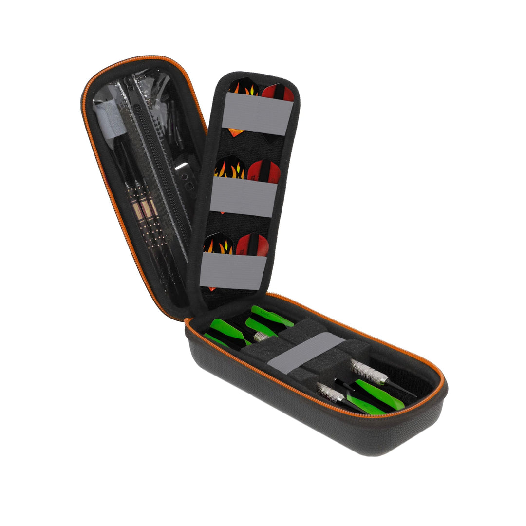 USA Gear Dartkoffer Halfter - 3-Dart-Tasche für Soft-Tip-Darts mit Aufbewahrung für Kunststoffspitze