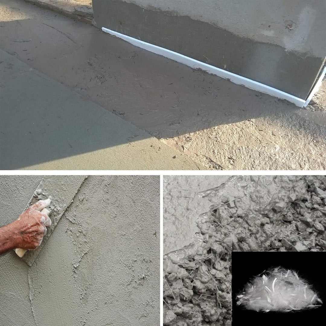 POLYFASERN von Tecno Prodist, Fasern 12 mm für Beton, Mörtel oder Gips - Polypropylen (Pp) - Verstär