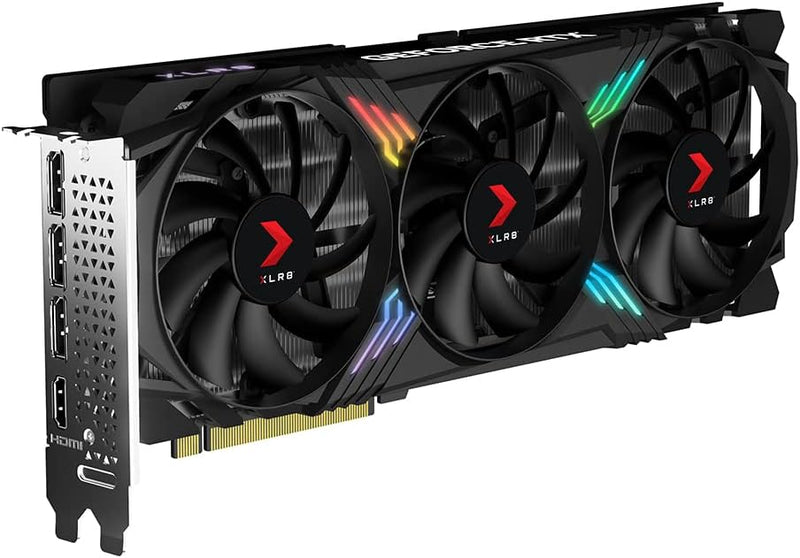 PNY GeForce RTX™ 4070 12GB XLR8 Gaming Verto Epic-X RGB™ Overclocked Triple Fan Grafikkarte DLSS 3 R